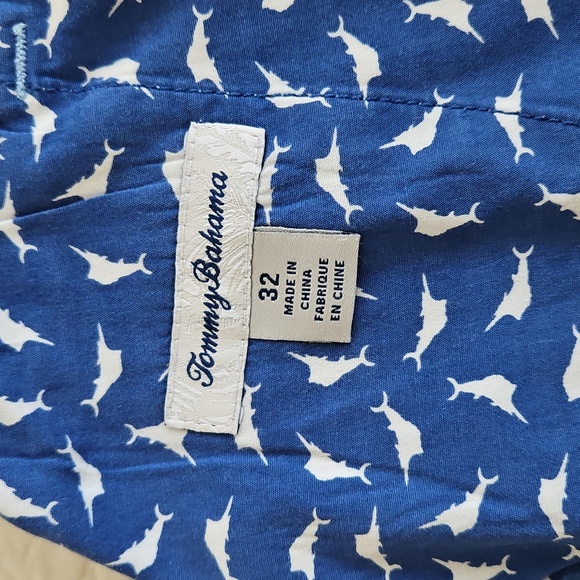 Tommy Bahama Men's Linen Blend Shorts Sz 32 - Picture 8 of 12